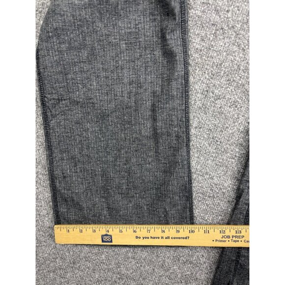 prAna Mantra Pants Womens Large Gray Hemp Blend Drawstring Elastic Waist Relaxed - Picture 6 of 8